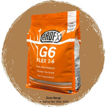 Ardex G6 Flex 1-6 Fleks Derz Dolgusu RAL 1011 Kahverengi Bej 5 kg