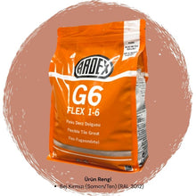 Ardex G6 Flex 1-6 Fleks Derz Dolgusu RAL 3012 Bej Kırmızı 5 kg
