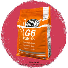 Ardex G6 Flex 1-6 Fleks Derz Dolgusu RAL 3017 Gül Kırmızısı 5 kg