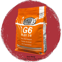 Ardex G6 Flex 1-6 Fleks Derz Dolgusu RAL 3031 Şark Kırmızısı 5 kg
