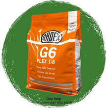 Ardex G6 Flex 1-6 Fleks Derz Dolgusu RAL 6010 Çimen Yeşili 5 kg