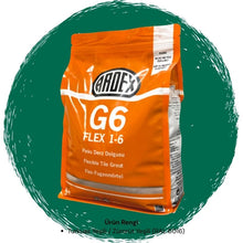 Ardex G6 Flex 1-6 Fleks Derz Dolgusu RAL 6016 Turkuaz Yeşili 5 kg