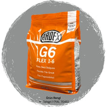 Ardex G6 Flex 1-6 Fleks Derz Dolgusu RAL 7045 Televizyon Grisi 1 5 kg